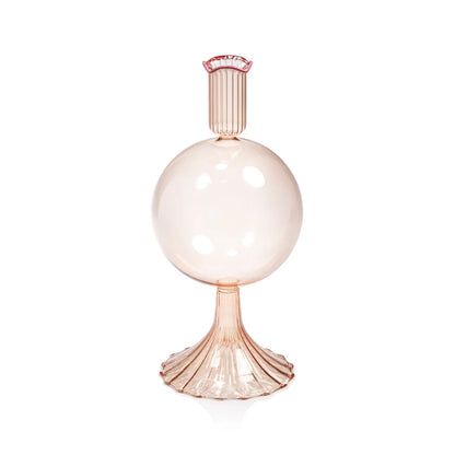 TREVISO GLASS VASE - PEACH
