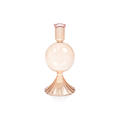 TREVISO GLASS VASE - PEACH