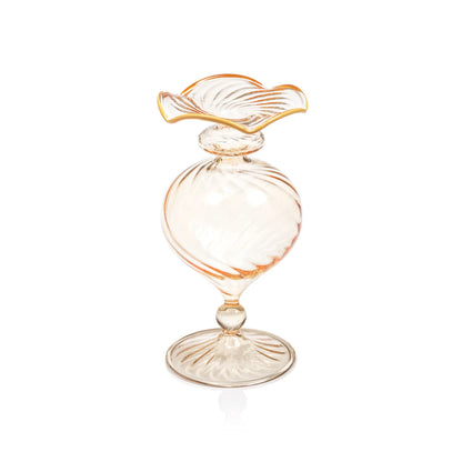 TREVISO GLASS VASE - PEACH