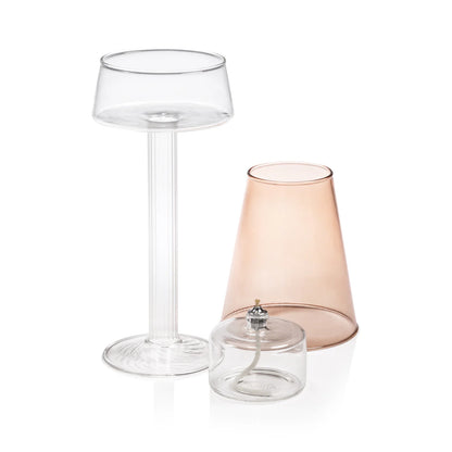 DAUPHINE TABLE LAMP WITH VOTIVE OIL