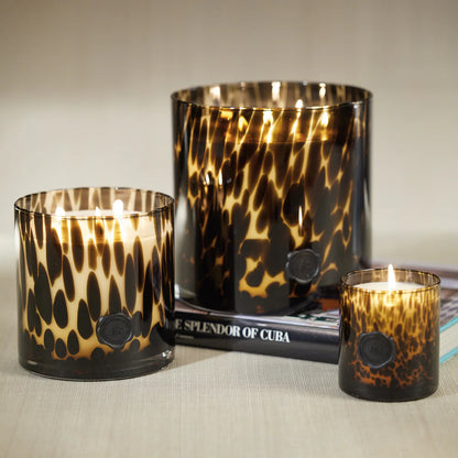 APOTHECARY GUILD OPAL GLASS THREE-WICK CANDLE