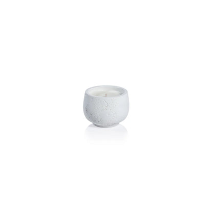 COTE d'AZUR WHITE CONCRETE CANDLE