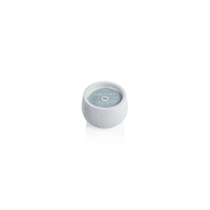 COTE d'AZUR WHITE CONCRETE CANDLE