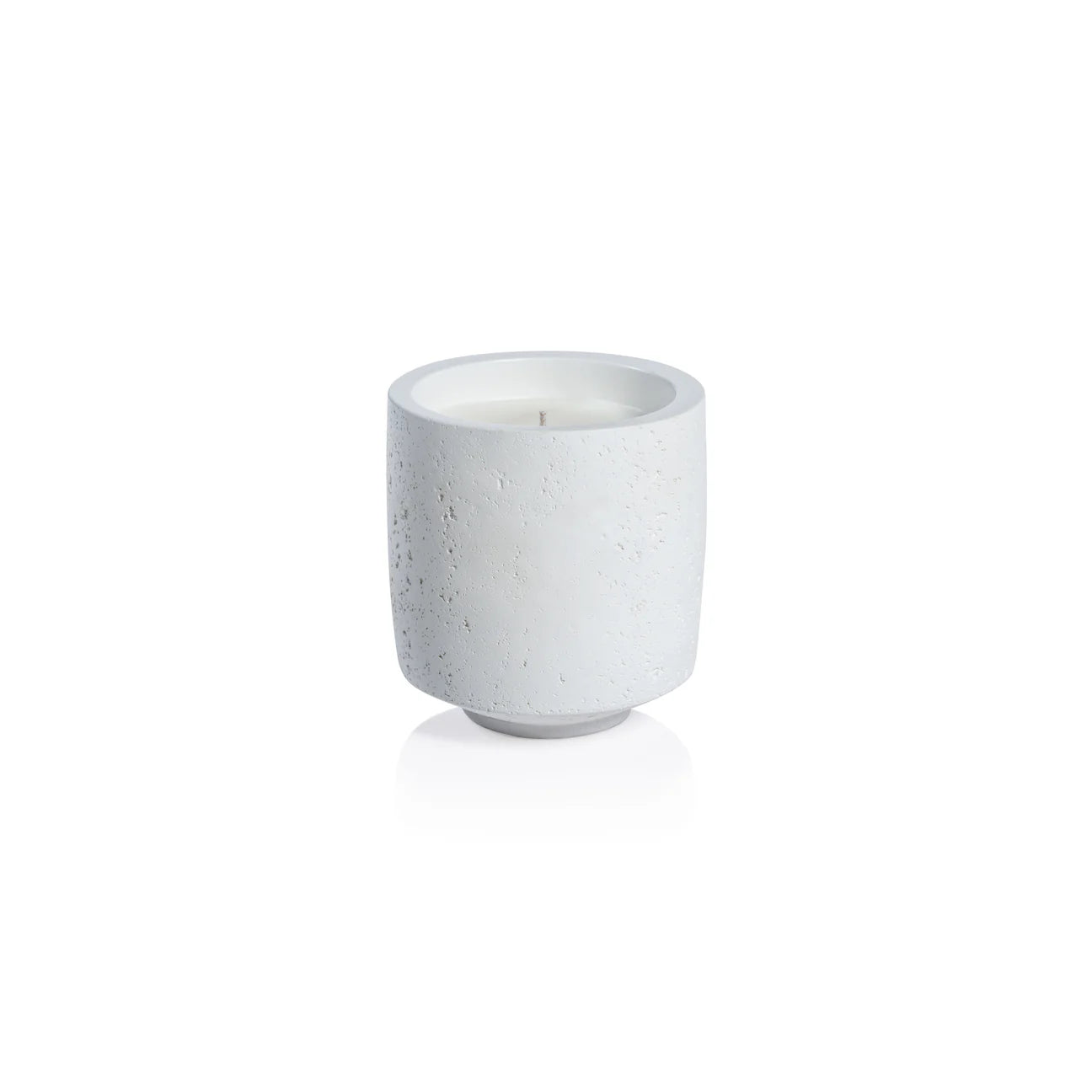 COTE d'AZUR WHITE CONCRETE CANDLE