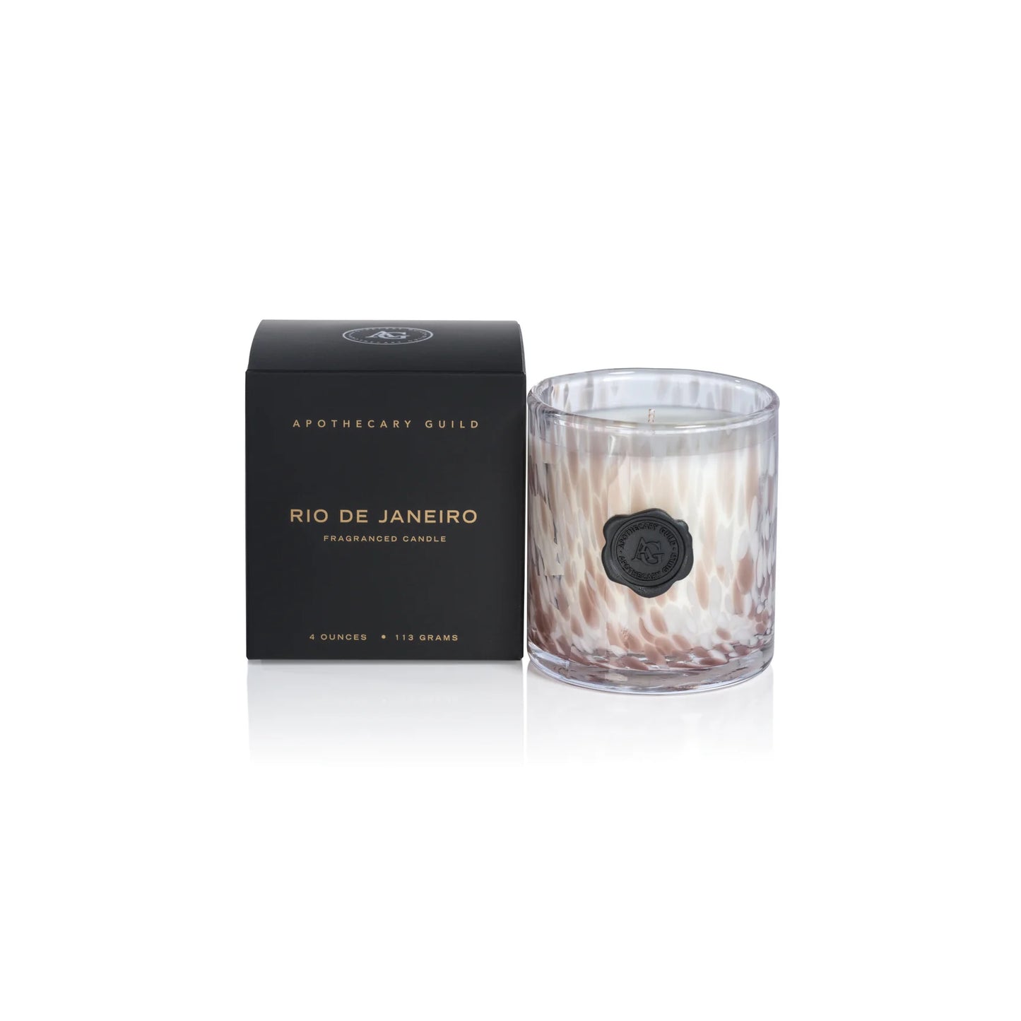 APOTHECARY GUILD OPAL GLASS MINI CANDLE