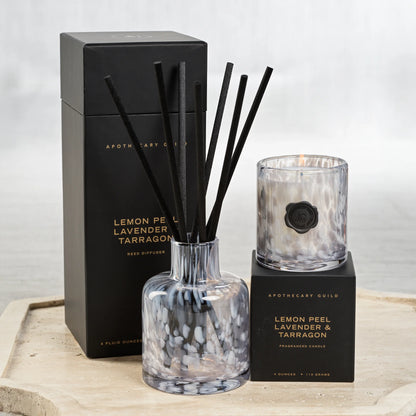 APOTHECARY GUILD OPAL GLASS MINI CANDLE