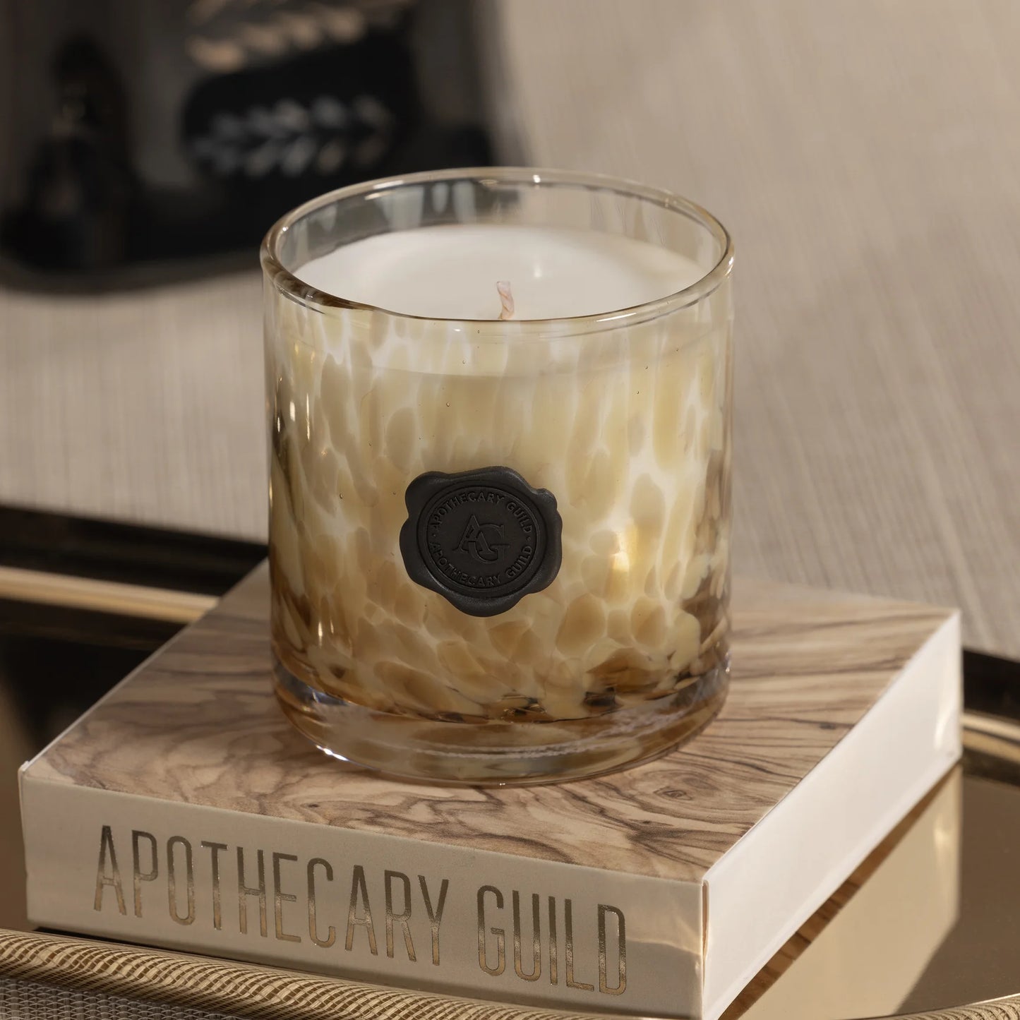 APOTHECARY GUILD OPAL GLASS MINI CANDLE