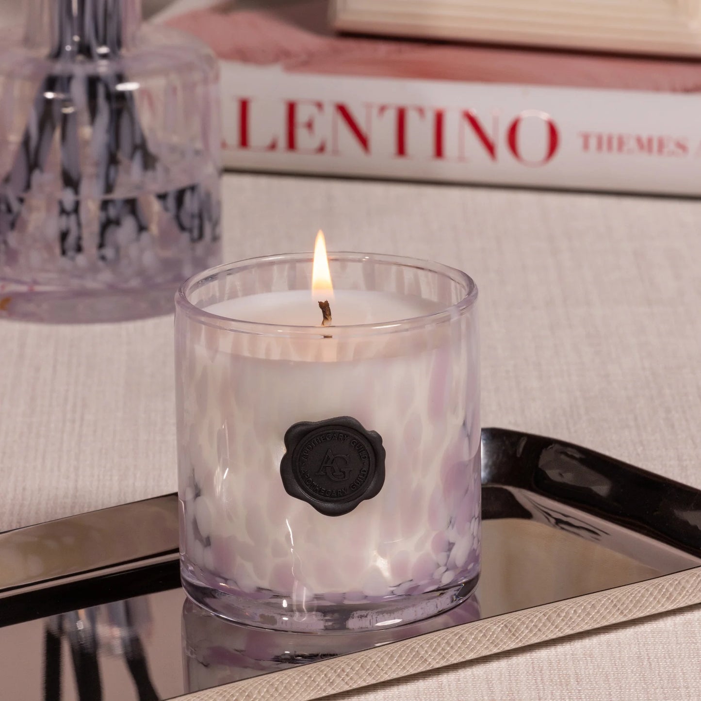 APOTHECARY GUILD OPAL GLASS MINI CANDLE