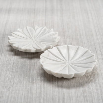FLOWER MARBLE DISH