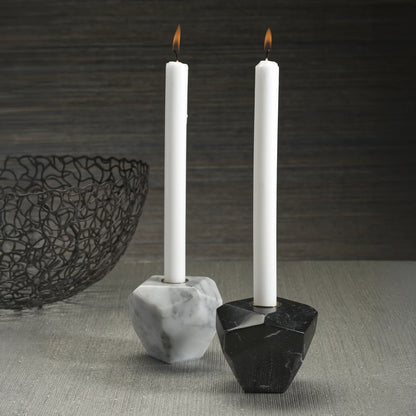 PENTAGON MARBLE CANDLE HOLDER