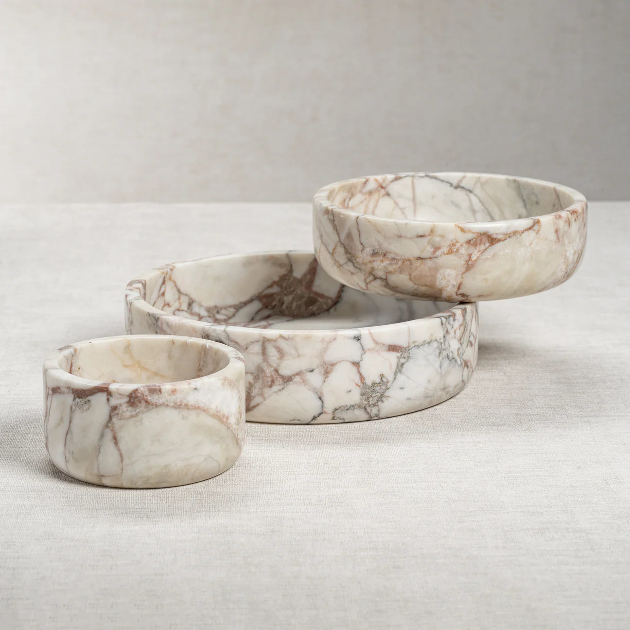 ROSSO VERONA MATTE MARBLE BOWL