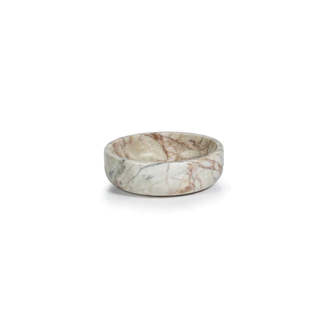 ROSSO VERONA MATTE MARBLE BOWL